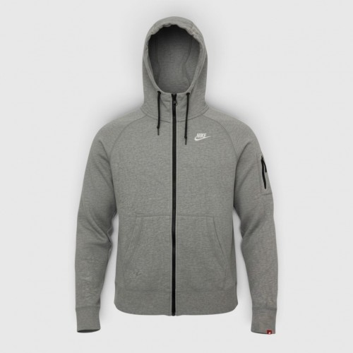 Nike Tech Fleece Full-Zip Hoodie Grey / Pre Owned